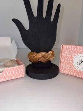 Plunder sophia Braided Wire Cuff - Copper